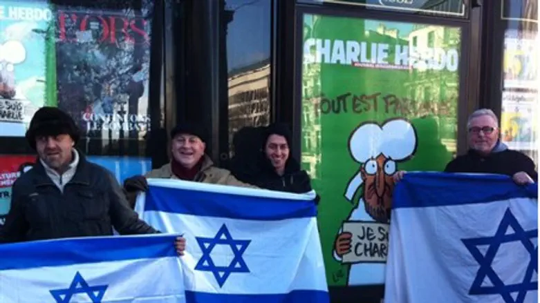 SFI activists on Paris solidarity mission