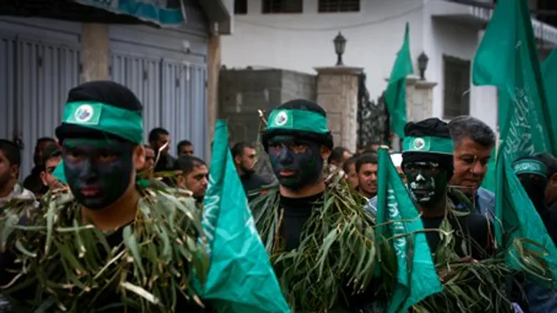Боевики ХАМАС в секторе Газы. Иллюстрация