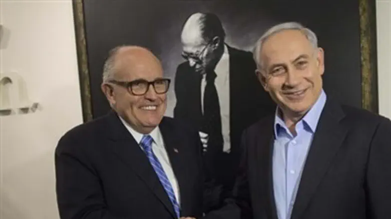 Giuliani and Netanyahu