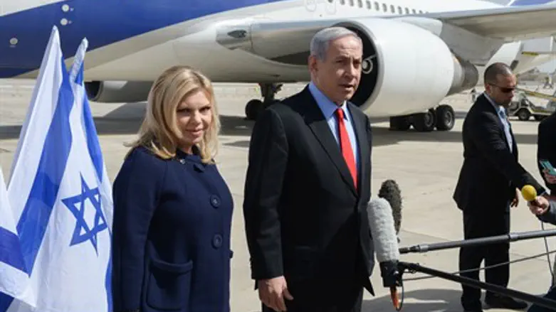 Netanyahu leaves for Washington
