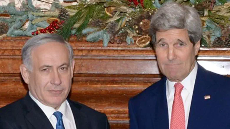 Binyamin Netanyahu, John Kerry