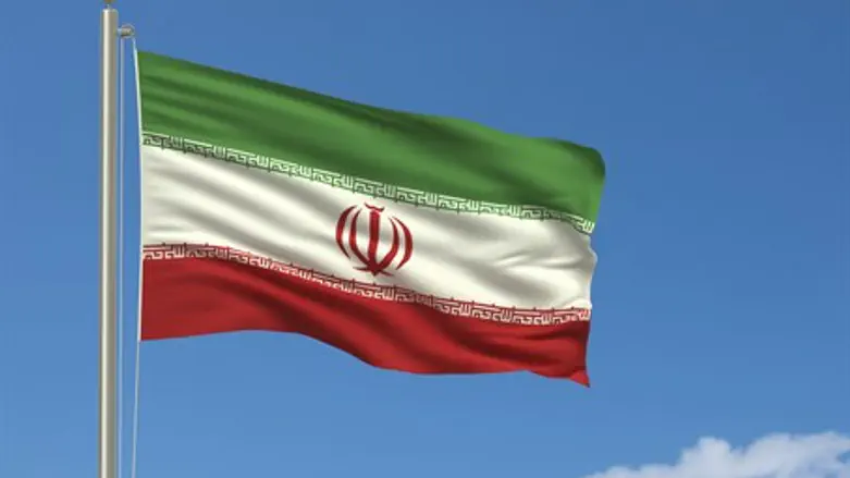 Флаг Ирана. Иллюстрация