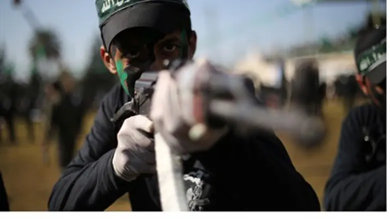 Террорист ХАМАСа (Иллюстрация)