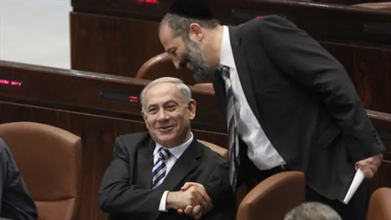 Binyamin Netanyahu, Aryeh Deri