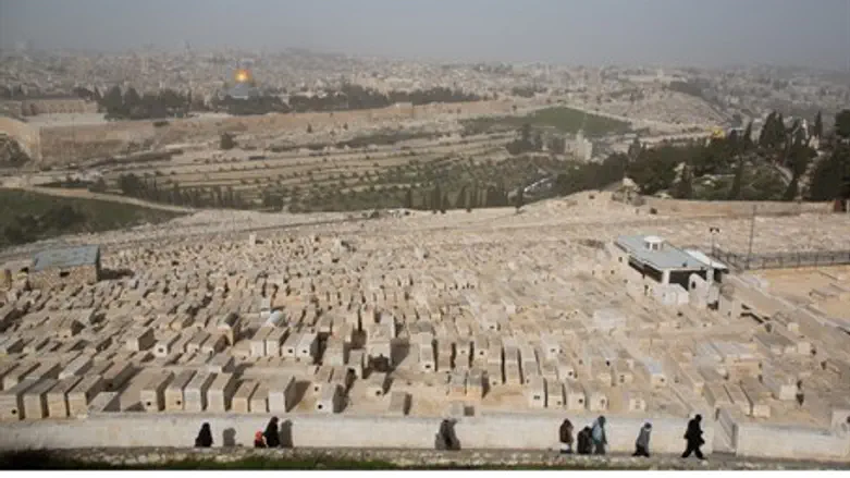 Mount of Olives cemetery (illustration)