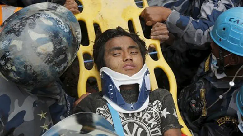Miracle survivor: Pemba Lama was pulled from rubble alive after 5 days