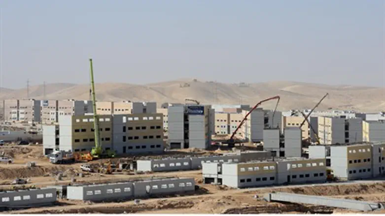New IDF bahad training bases in Negev