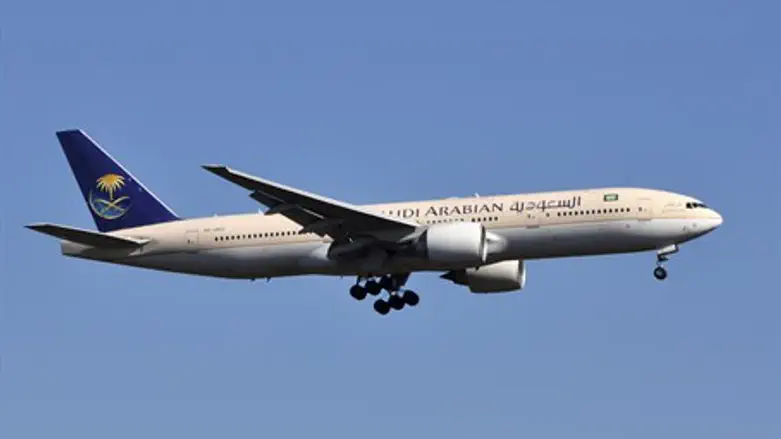 Saudi Airlines plane (file)