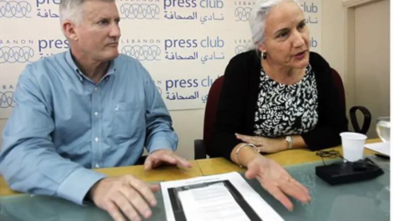 Austin Tice's parents Debra and Marc at 2012 press conference