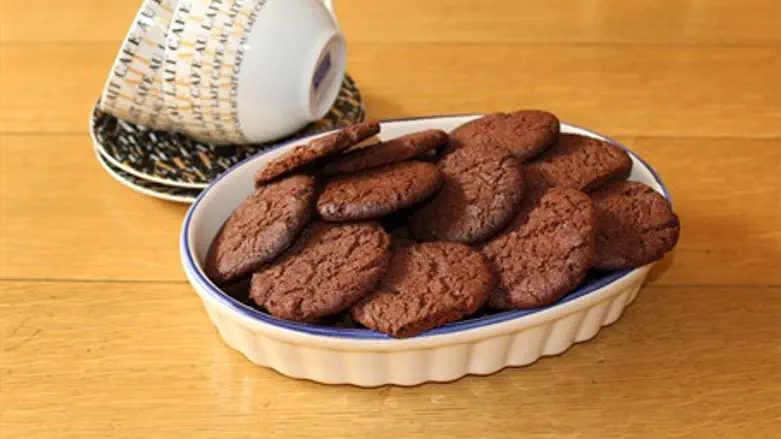 Chocolate coffee cookies