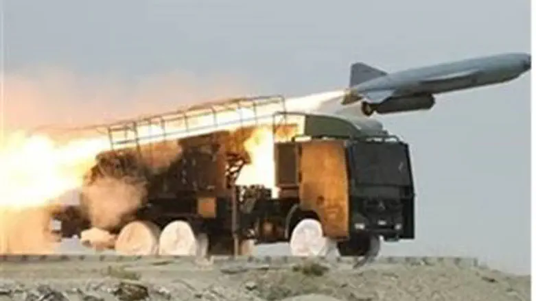 Иранская ракета (Иллюстрация)