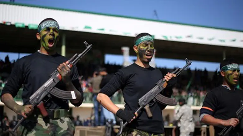 Hamas training camp in Gaza (file)
