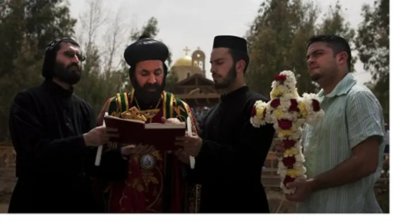 Syrian Orthodox Christian priests (illustration)