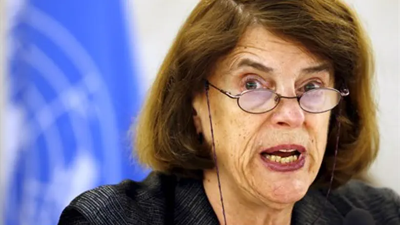 Chair of UNHRC Gaza war probe McGowan Davis 