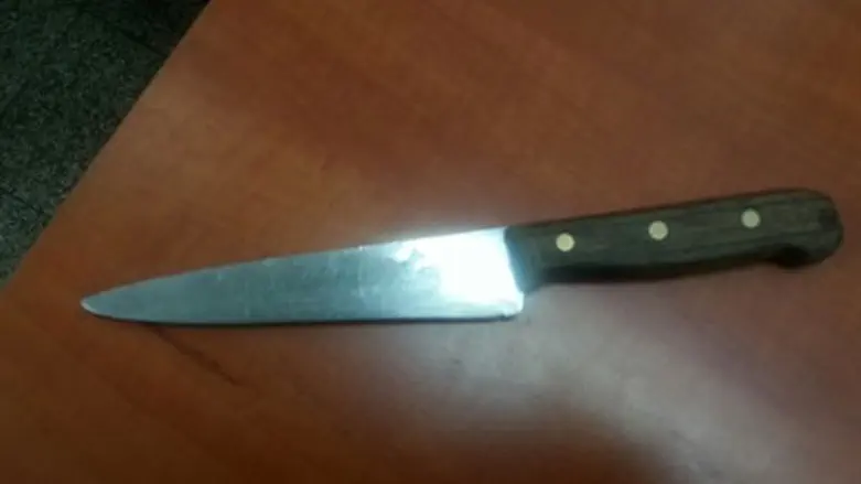 הסכין שנשא המחבל
