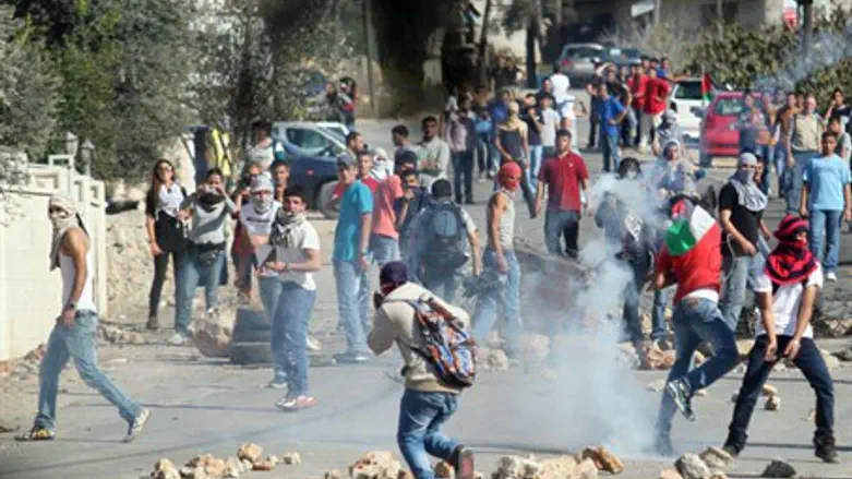 Арабские беспорядки в Иерусалиме. Иллюстрация