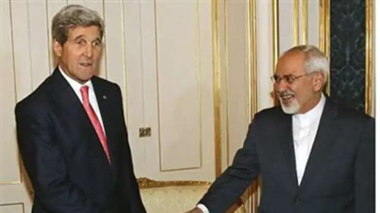 Secretary of State John Kerry and Iranian Foreign Minister Mohammad Javad Zarif