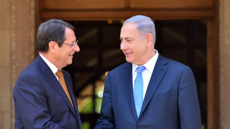 Binyamin Netanyahu, Nicos Anastasiades