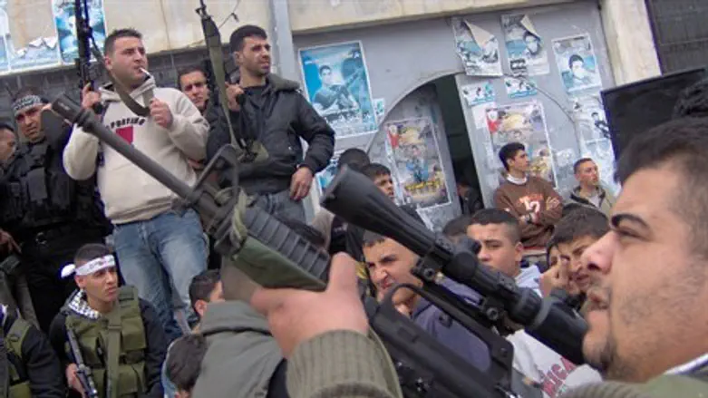 Fatah Al-Aqsa Martyrs' Brigades terrorists (file)