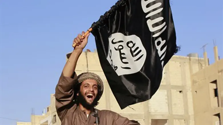 ISIS terrorist in Raqa, Syria