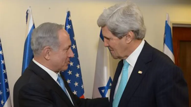 Встреча Нетаньяху с Керри. 31 марта