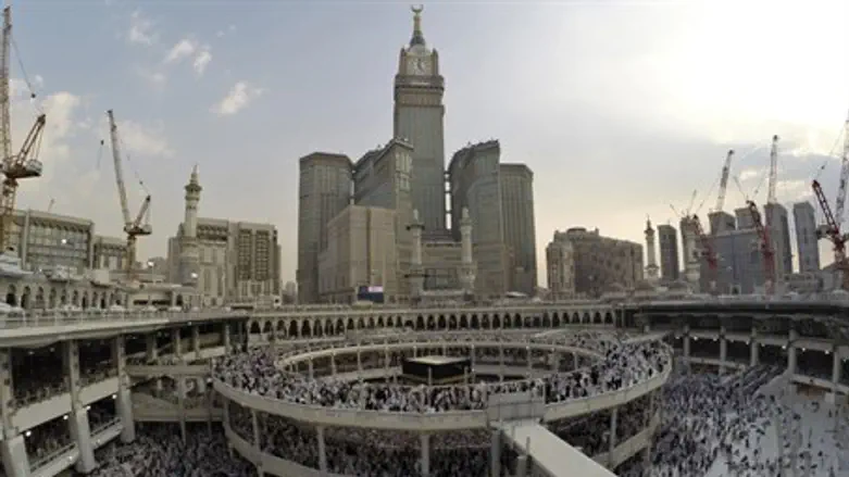 Kaaba in Mecca's Grand Mosque