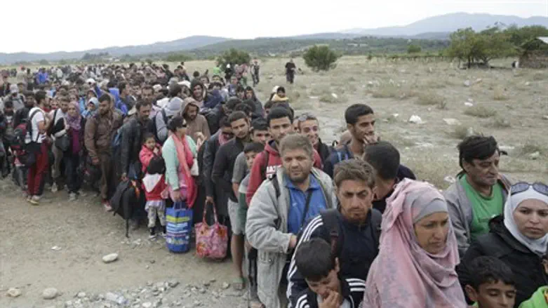 Arab migrants flocking to Europe