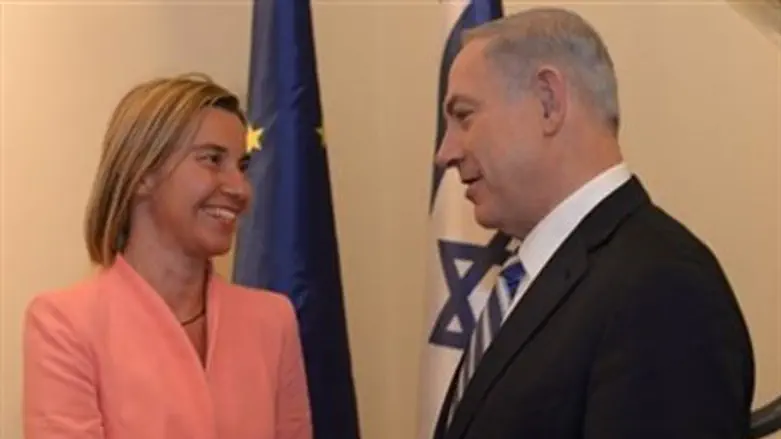 Mogherini and Netanyahu