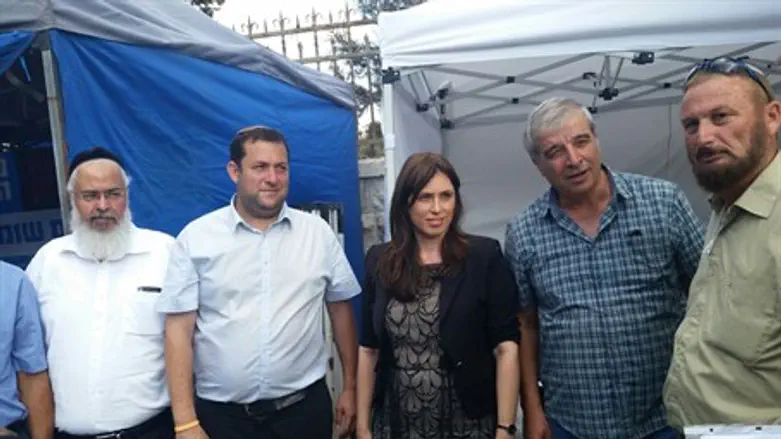 Hotovely and Judea-Samaria mayors