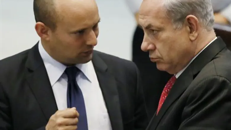 Беннет и Нетаньяху 