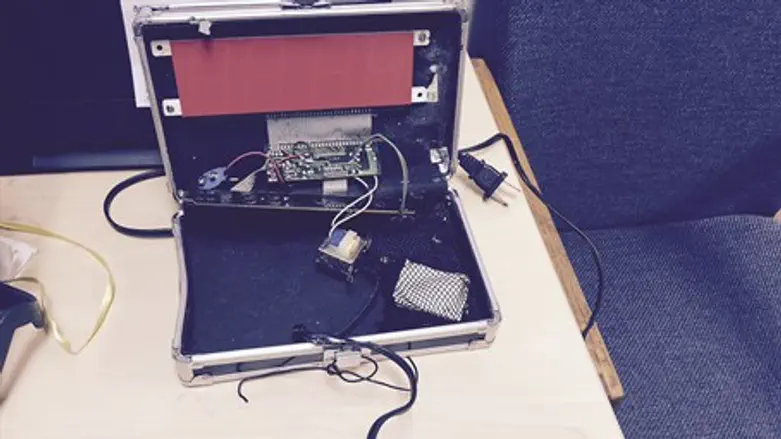 Ahmed Mohamed's homemade clock which was mistaken for a bomb
