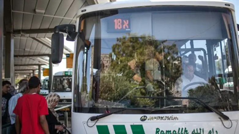 East Jerusalem bus (file)