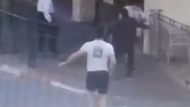 Кадр из видеосъемки теракта в Ришон ле-Ционе
