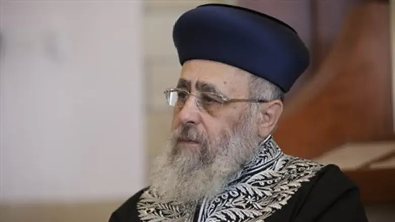 Chief Rabbi Yitzchak Yosef