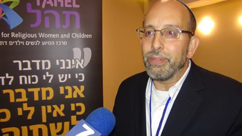 Rabbi David Fine at the Tahel conference