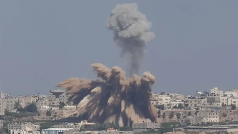 IAF airstrike on Gaza (file)