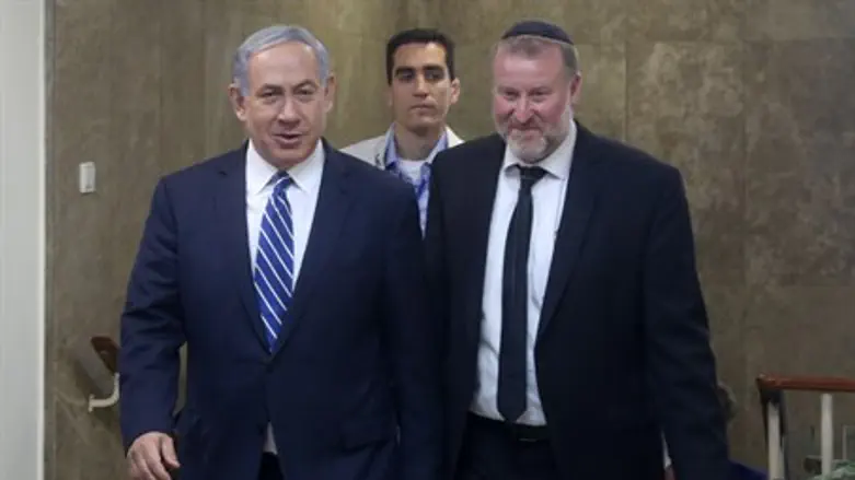 Нетаньяху и Мандельблит