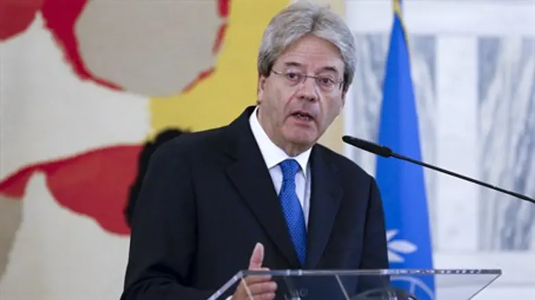 Italian Foreign Minister Paolo Gentiloni