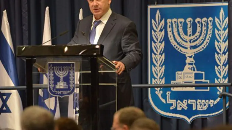 Нетаньяху на встрече в МИДе