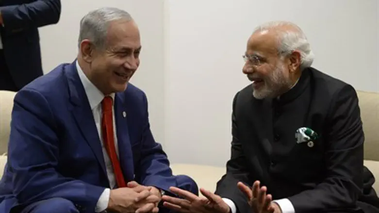 PMs Netanyahu and Modi