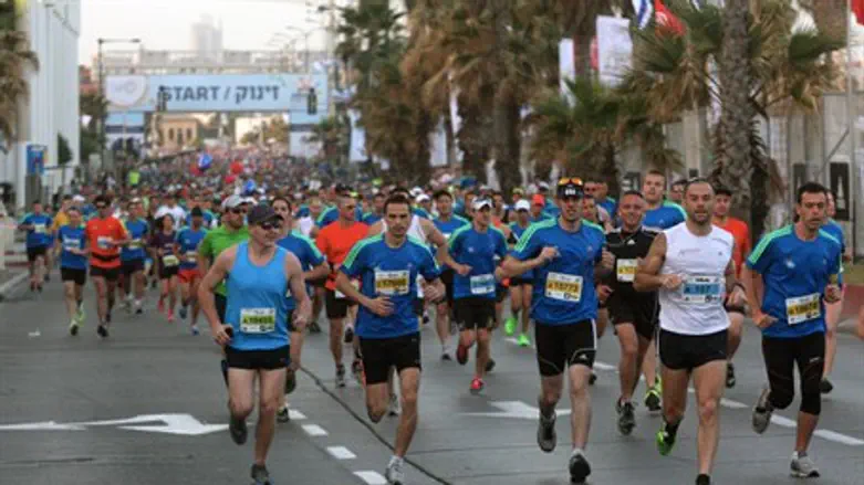 Tel Aviv marathon (file)