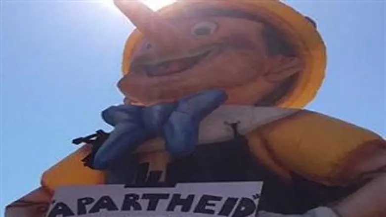 Pinocchio at Apartheid Week
