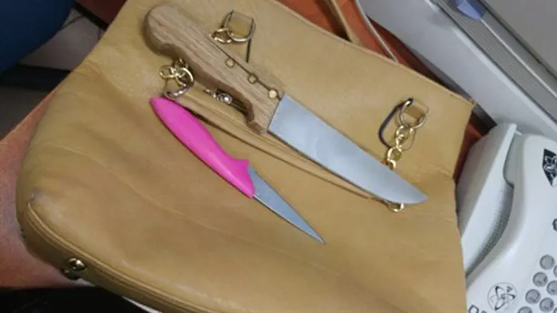 The knives that were found