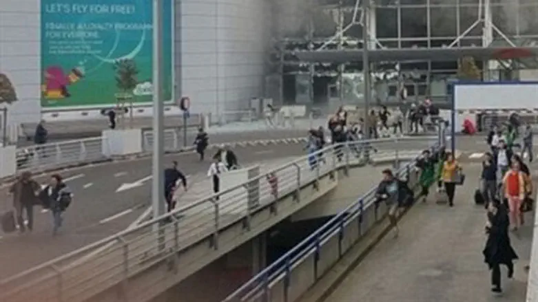 Brussels airport bombing (file)