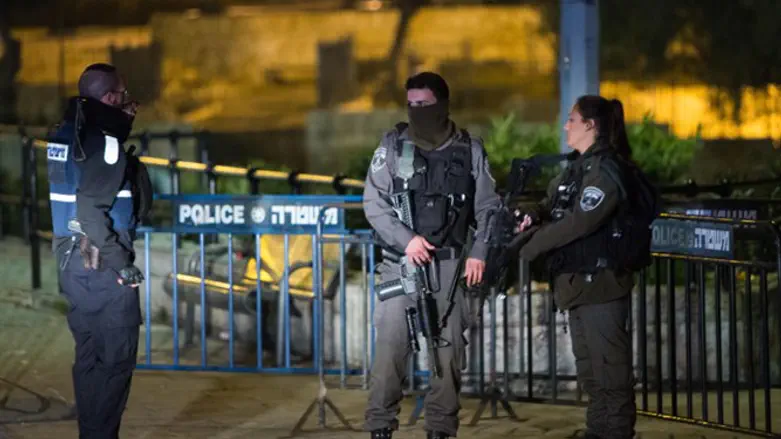 Полиция в Восточном Иерусалиме
