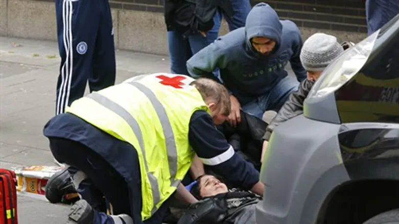 Мусульманка, сбитая машиной в Брюсселе