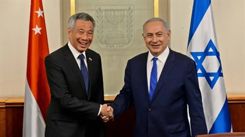 Lee Hsien Loong, Binyamin Netanyahu