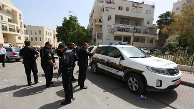 Police in Beit Shemesh (file)