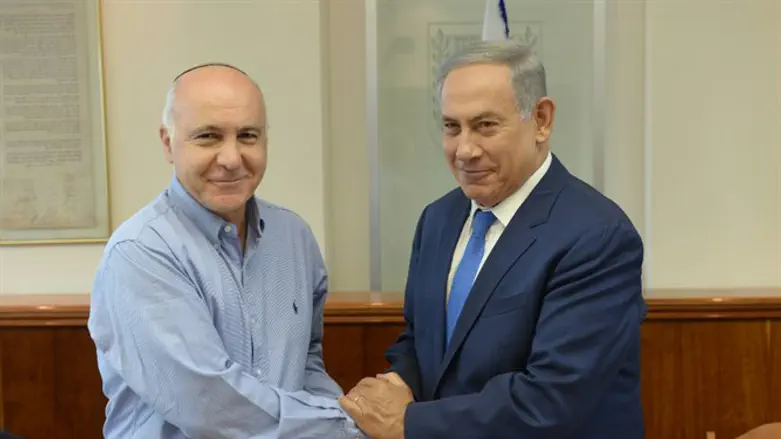 Биньямин Нетаньяху и Йорам Коэн
