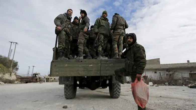 Syrian regime forces (file)